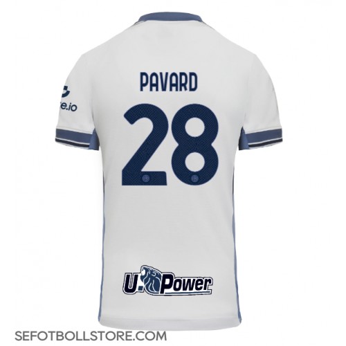 Inter Milan Benjamin Pavard #28 Replika Bortatröja 2024-25 Kortärmad